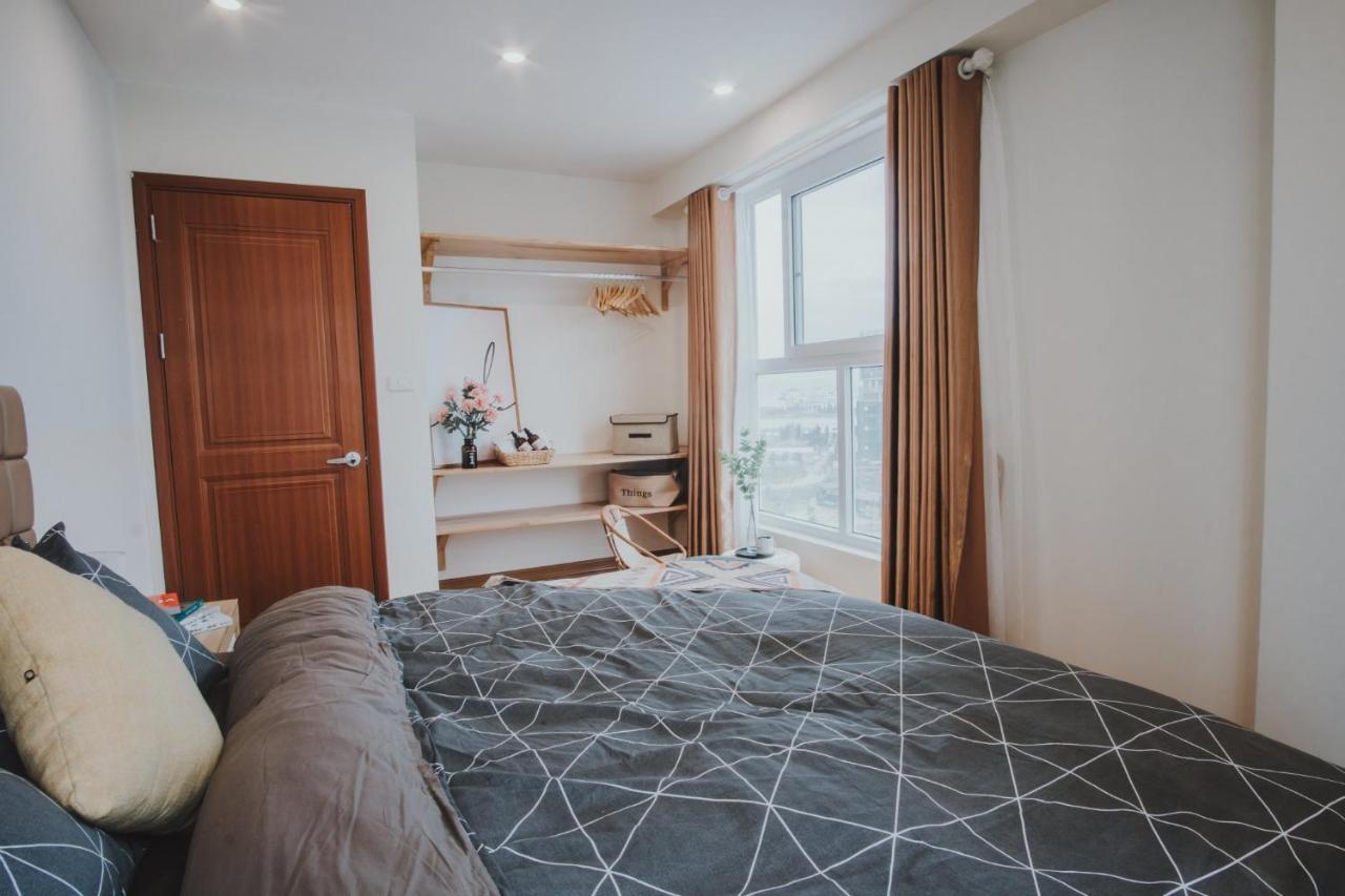 Bunhomestay ☆ Sea-View Bedroom 3Br/Apt☆Netflix+Pool☆Near Harbour Халонг Экстерьер фото