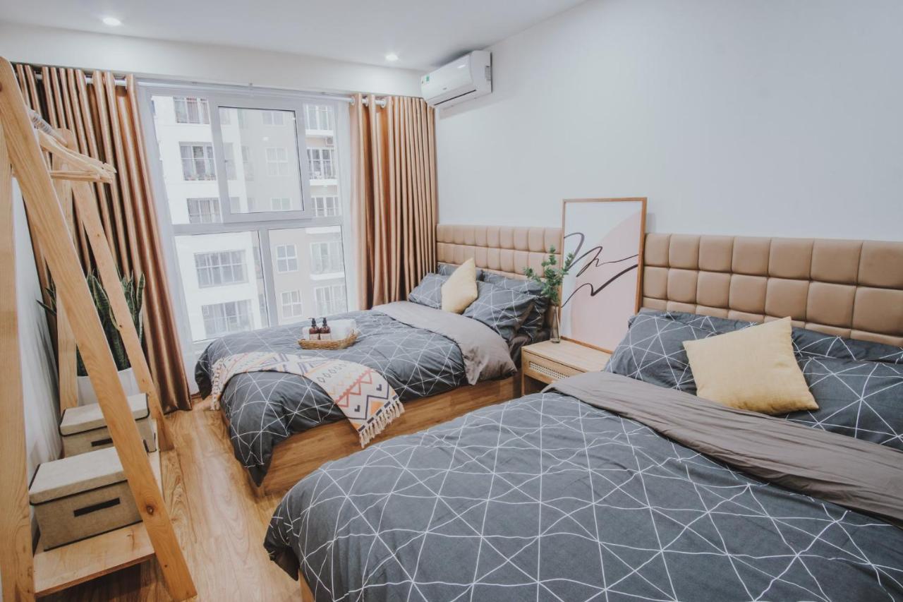 Bunhomestay ☆ Sea-View Bedroom 3Br/Apt☆Netflix+Pool☆Near Harbour Халонг Экстерьер фото