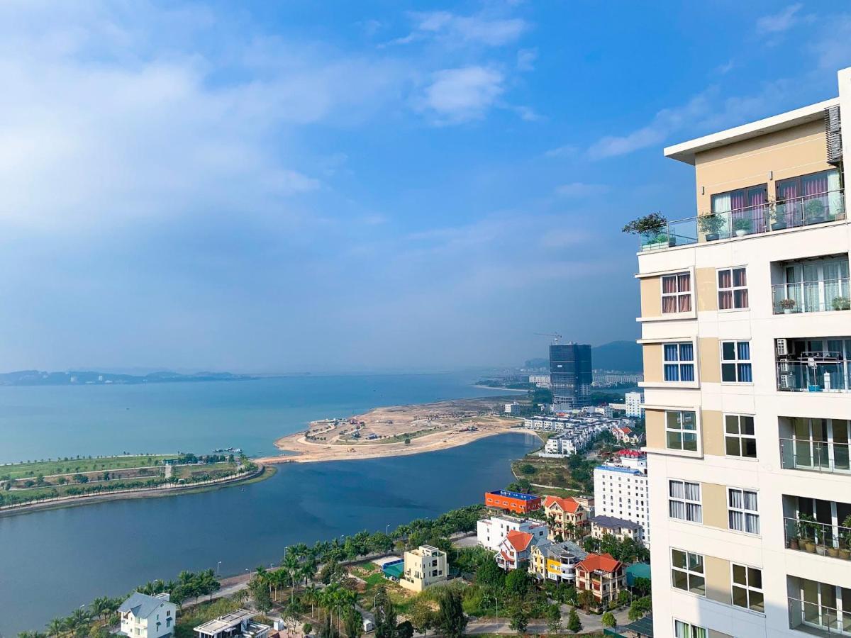 Bunhomestay ☆ Sea-View Bedroom 3Br/Apt☆Netflix+Pool☆Near Harbour Халонг Экстерьер фото